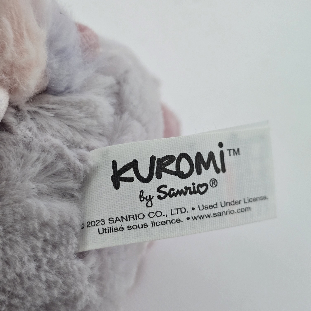 Sanrio Kuromi Unicorn Plush GUND 2023 NWT Kawaii Pastel Goth Stuffed Toy - Picture 8 of 8